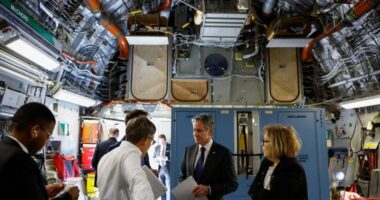 Blinken in Paris After Gaza NGO Attack, French U.N. Push