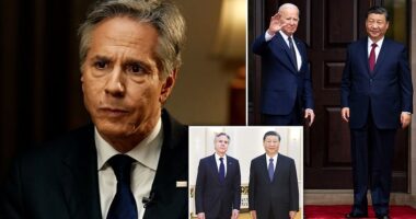 Secretary of State Antony Blinken said the U.S. has seen evidence that China is trying to 'influence' and 'interfere' in the November presidential election despite a commitment from leader Xi Jinping not to do so. 'We have seen, generally speaking, evidence of attempts to influence and arguably interfere, and we want to make sure that that's cut off as quickly as possible,' Blinken told CNN.