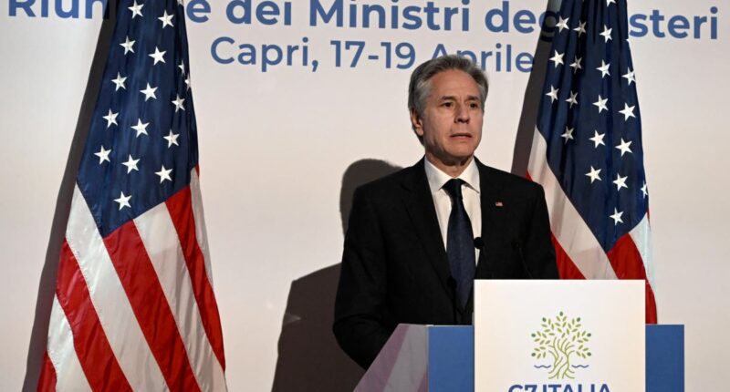 Blinken says US not involved in Israeli strike on Iran, calls for calm