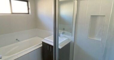 The sisters, aged 17 and 10, are believed to have moved into the four bedroom, two bathroom home (above) with their mother and an older woman in mid-2021