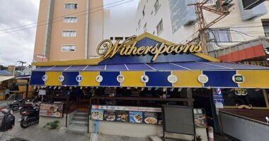 Booze-loving Brits are flocking to a Wetherspoons alternative abroad where pints and English breakfasts cost under £3