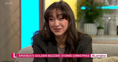 Britain's Got Talent golden buzzer star Sydnie Christmas has revealed she is dating a handsome Italian actor who has also starred in musicals