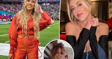 Brittany Mahomes trades her signature blond hair for 'spicy' red locks