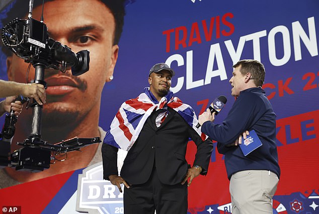 Buffalo Bills seventh-round NFL Draft pick Travis Clayton has never played a game of competitive American football but the 6ft 7ins Basingstoke Behemoth is ready to BREAK America