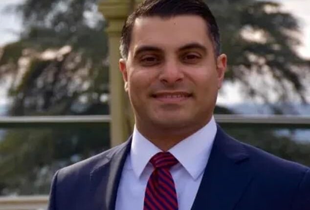 Ashkan Bayatpour (pictured) was convicted of sex attack on a female CIA colleague