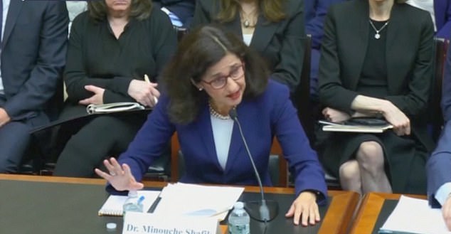 Columbia students insist their university has done nothing about a 'tsunami of antisemitism' on campus after the Hamas attack - just as President Nemat Shafik testifies before the House Education and Workforce Committee