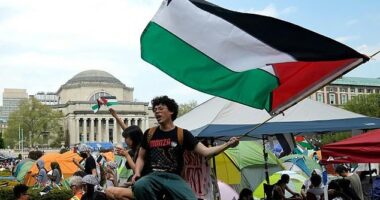 Student demonstrators at Columbia University, the epicenter of pro-Palestinian protests that have erupted at colleges across the U.S. are being suspended after , defying an ultimatum to leave the area