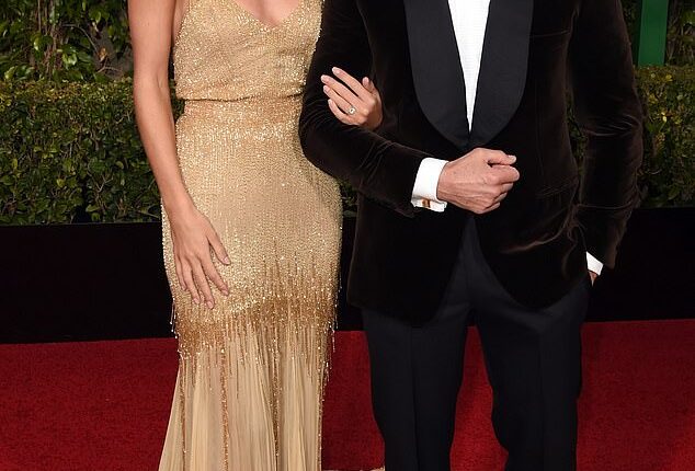 Pictured: Rosie Huntington-Whitely and Jason Statham at the 2016 Golden Globes, where they announced their engagement