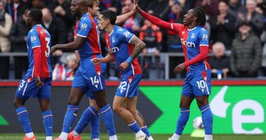 Crystal Palace thumped West Ham 5-2 at Selhurst Park in the Premier League on Sunday