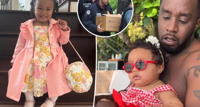 Diddy posts Easter photos of daughter Love after federal raids