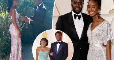 Diddy's daughter Chance goes to prom with Halle Bailey's brother