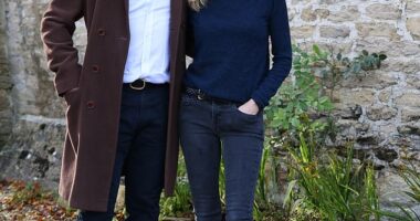 Dominic West, 54, opens up about his wife Catherine FitzGerald's reaction to THAT kissing scandal with Lily James and their VERY awkward display of public unity in the aftermath