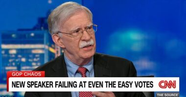 Trump's former National Security Adviser John Bolton reveals for the first time that he voted for former Vice President Dick Cheney in 2020