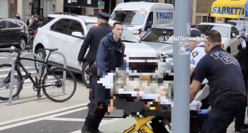 EXTREMELY GRAPHIC: Video Released Showing Fully Burned Body Wheeled Onto Ambulance