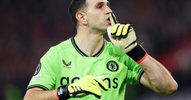 Emiliano Martinez was Aston Villa's hero during their penalty shootout victory over Lille