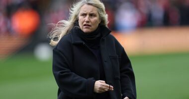 Emma Hayes was WRONG to accuse Jonas Eidevall of 'male aggression', claims Ian Wright... as he insists an allegation like that 'could finish' the Arsenal boss
