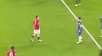 Enzo Fernandez appeared to taunt Mason Mount after Chelsea's win over Man United