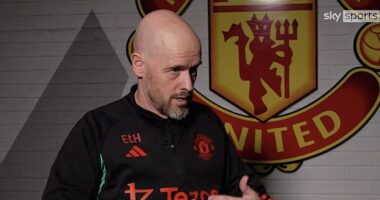Erik ten Hag has fired back at critics over Man United's style of play in a recent interview