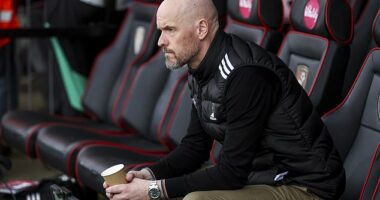 Erik ten Hag stormed out of his press conference after Man United's draw with Bournemouth