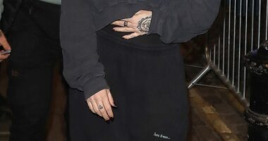 Sheridan Smith 's under-fire musical, Opening Night, was cut short by two months after failing to impress 'bored' audiences and critics (pictured after Wednesday night's show)