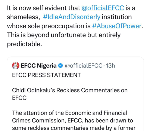 Ex-NHRC boss and EFCC clash over Bobrisky