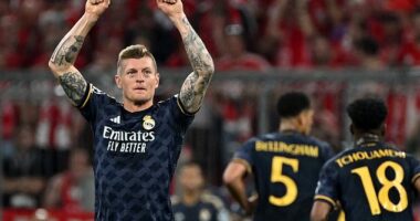 Fans noticed Toni Kroos's instrumental role in Vinicius Jr's opening goal for Real Madrid