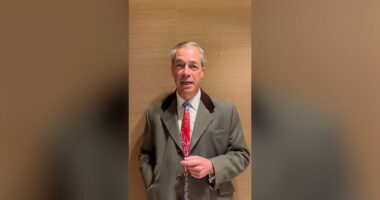 Nigel Farage blasts Brussels after police shut down National Conservative Conference