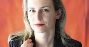 A columnist in The Spectator wrote how he was so distracted by Professor Lea Ypi's appearance that he visited a Chinese prostitute afterwards. Pictured: Prof Ypi in Turin, Italy, in May 2022