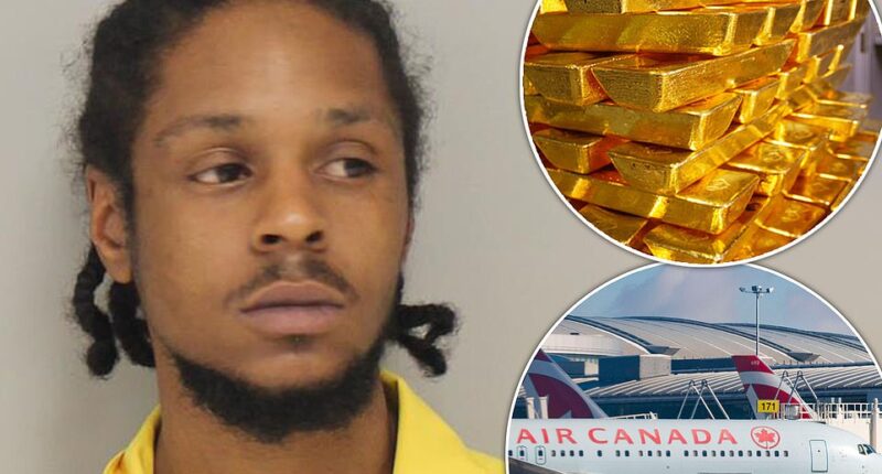 Police in Canada are promising a break-through in their long-running investigation into the country's biggest gold heist after four men were indicted in the U.S. More than $20 million worth of gold bars were stolen from an Air Canada cargo depot at Toronto Pearson Airport in April 2023, just minutes after they landed from Switzerland. Canadian police believe that the men arrested for a cross-border gun-smuggling ring were involved and will announce details at a press conference on Wednesday morning, a year to the day since the theft.
