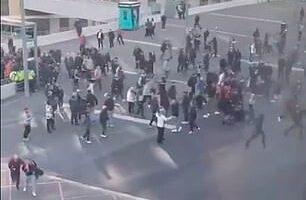 A video has showed how Manchester United fans who'd left Wembley in disgust after Victor Torp's 'winner' for Coventry City tried to race back inside when VAR disallowed it