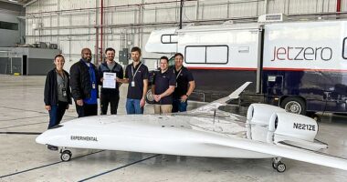 JetZero received FAA approval to start test-flying its Pathfinder prototype that is much smaller than what is planned for the commercial jet