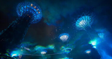 Gardens By The Bay to have 'Northern Lights' in May 2024 - Mothership.SG