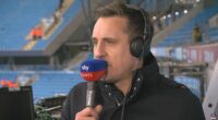 Gary Neville says he's never seen a team make it as difficult for Man City as Arsenal did