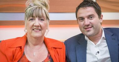 The heartbroken mother of Gogglebox star George Gilbey has told how her son was 'trying to rebuild his life' when he tragically fell to his death through the roof of a warehouse last week