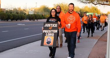 Preston Lord's parents have broken their silence, slamming his killers for 'extinguishing his life.' Preston's dad Nick Lord is seen with the teen's stepmother Melissa Ciconte