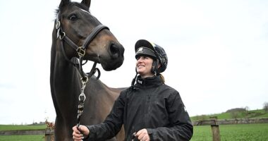 Amateur jockey Gina Andews will ride Latenightpass in next Saturday¿s Grand National
