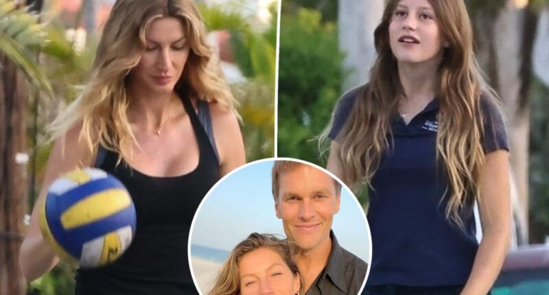 Gisele Bündchen plays with daughter Vivian after speaking about a mother's ‘strength’