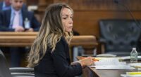Karen Read, 44, is standing trial accused of murdering her Boston police officer boyfriend John O'Keefe with her car in January 2022