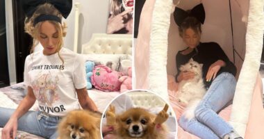 Glimpse inside Kate Beckinsale's quirky bedroom