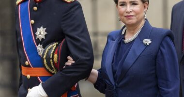 Grand Duke Henri of Luxembourg  (pictured with his wife Maria Teresa in 2023) has revealed that he already has an abdication date in mind - placing him in the fray of older European monarchs rumoured to be considering stepping down from duty to let their young heirs take the reigns.