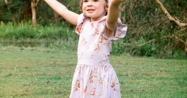 Bindi Irwin shared an adorable image of her two-year-old daughter Grace Warrior to Instagram on Sunday to celebrate Easter
