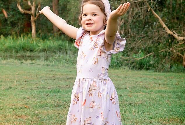 Bindi Irwin shared an adorable image of her two-year-old daughter Grace Warrior to Instagram on Sunday to celebrate Easter