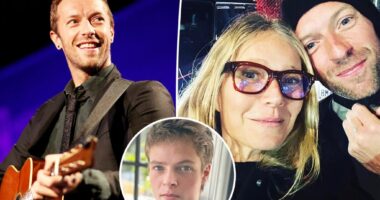 Gwyneth Paltrow, Chris Martin's son, Moses, is his dad's twin on 18th birthday