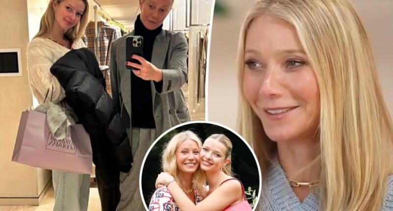 Gwyneth Paltrow reveals the clothing her look-alike daughter, Apple, steals from her closet