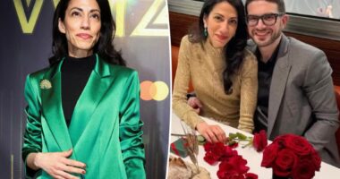 Huma Abedin attends 'The Wiz' premiere without Alex Soros