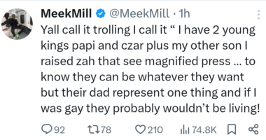 I don?t believe no Diddy story, once they lied about me -Meek Mill denies being gay as he reignites Beef With Wale
