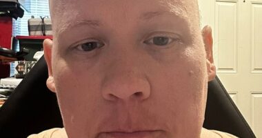 Lisa Monk, from College Station in Texas, endured 'aggressive' chemotherapy and said goodbye to her family after being given just 15 months to live - only to discover she never had cancer