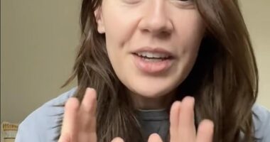 Melissa Weaver (pictured), 30, claimed she was rejected from a job which she suited perfectly because she did not wear makeup at the interview