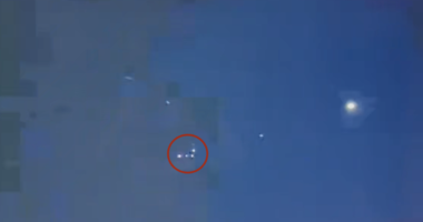 IRON DOME OR UFO? Media Outlet’s War Coverage Accidentally Reveals Triangular Shaped “UFO”