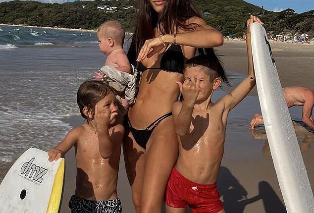Ruby Tuesday Matthews has revealed her young son has suffered a gory injury. In a post to Instagram Stories, the influencer, 30, shared an image of the poor tot with a gash on his arm, which was tended to in hospital. Pictured with her children